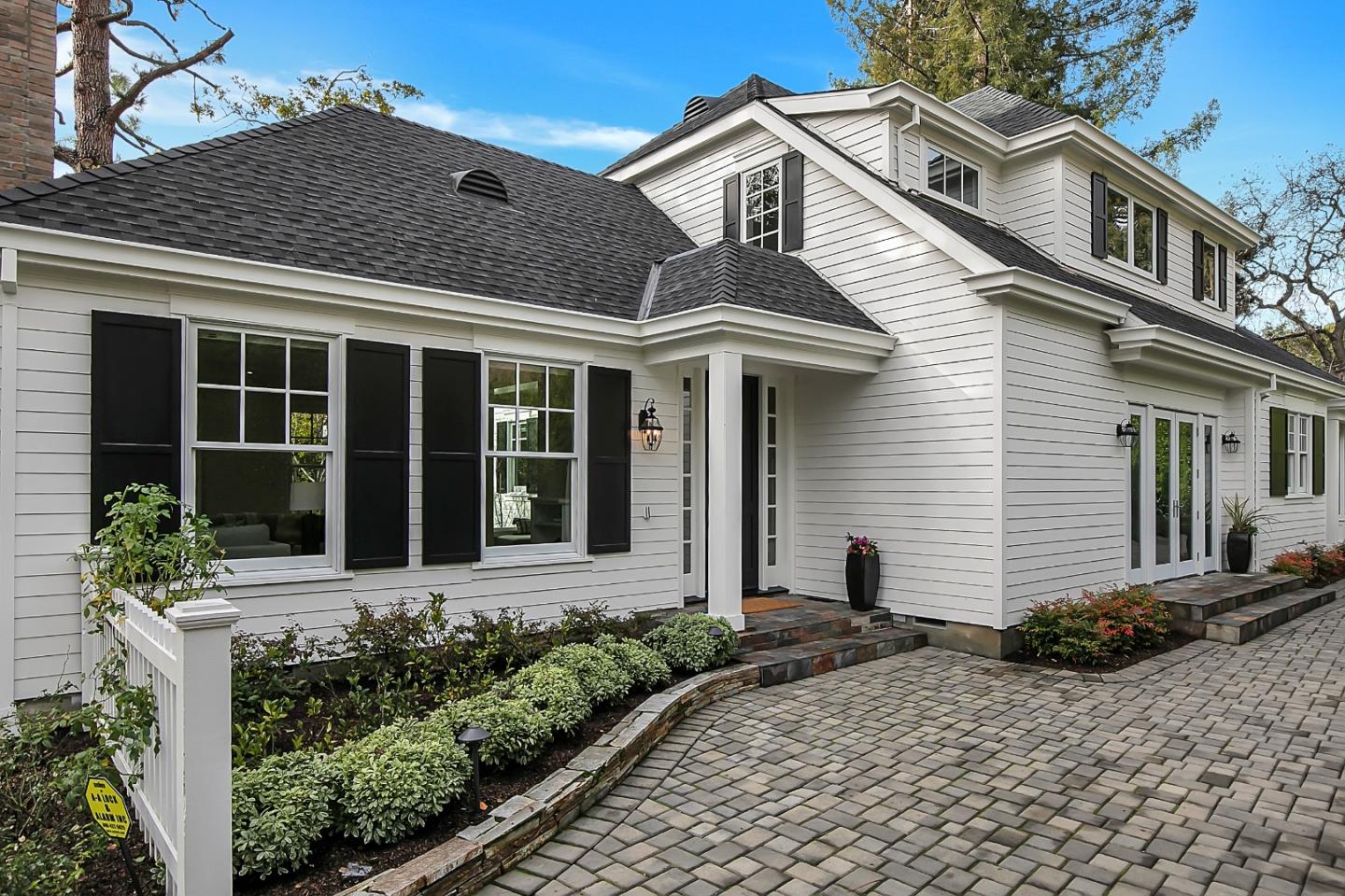 65 Maple Avenue Atherton, CA 94027 - Photo 8 of 45 front view of a house with a small yard