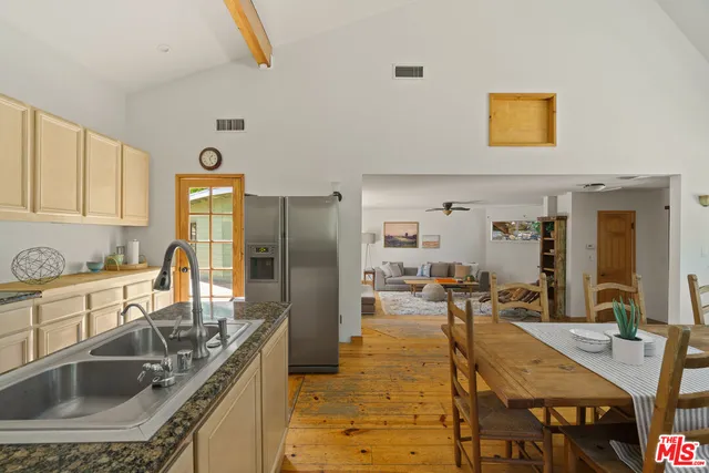 a view of a house with a garage