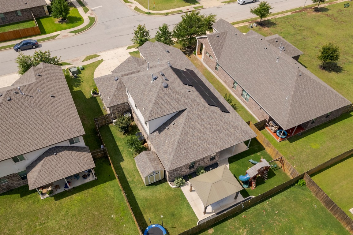 533 Flag Lane Leander, TX 78641 - Photo 36 of 40 Aerial view of back of property