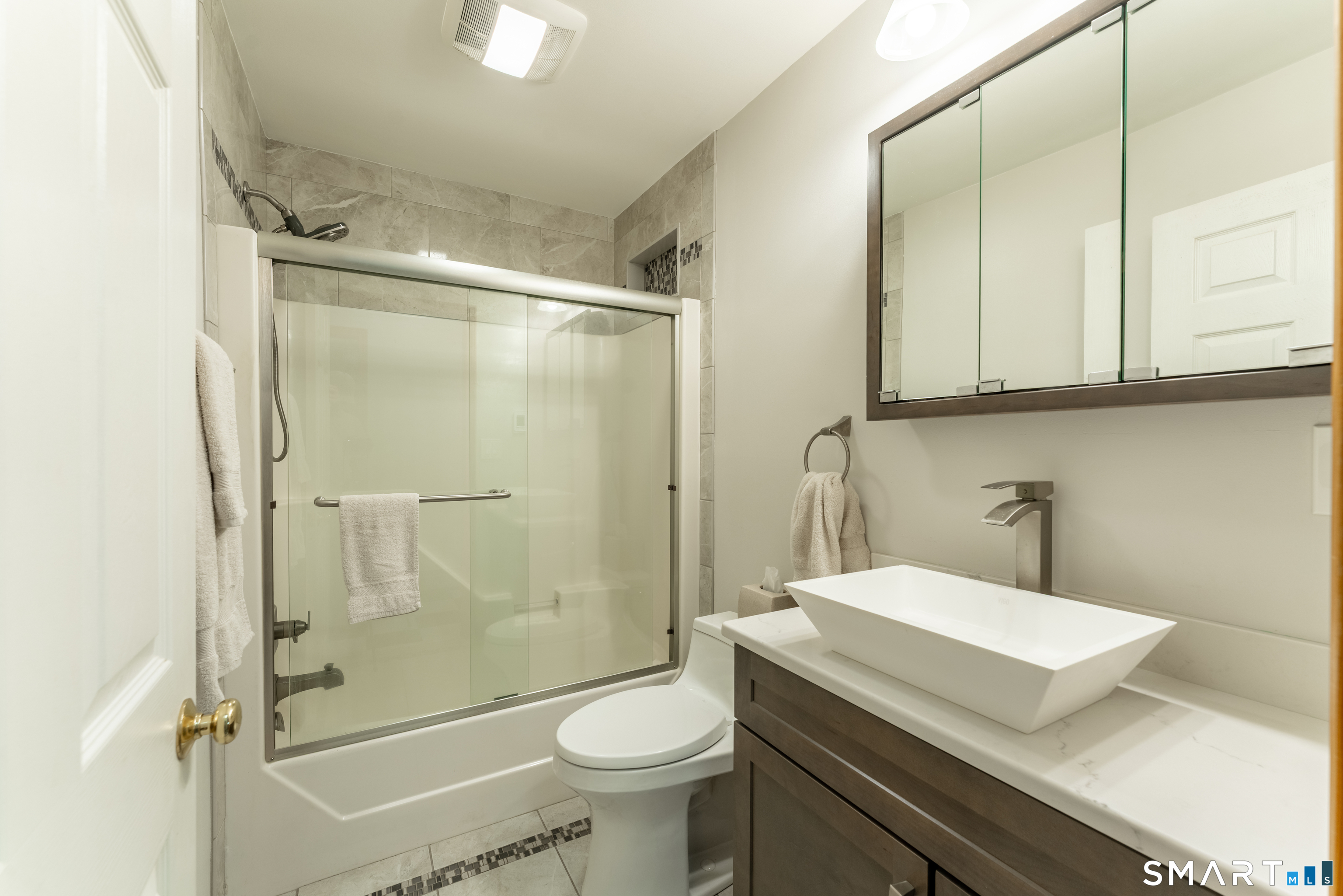 248 Paine Road Pomfret, CT 06259 - Photo 13 of 33 Downstairs remodeled full bath with radiant floors