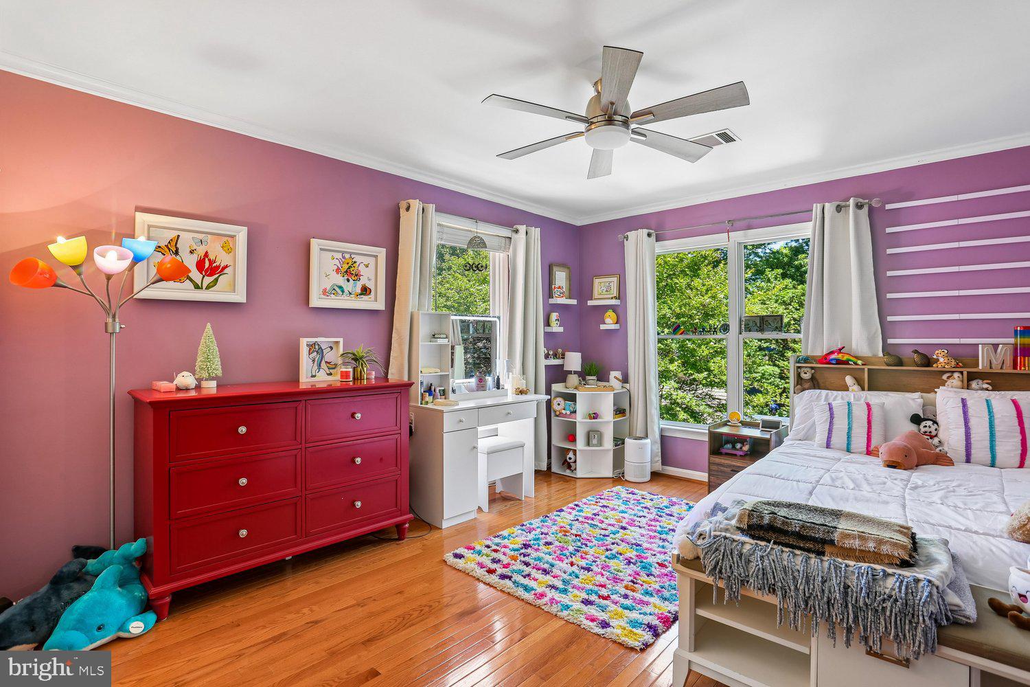465 Tschiffely Square Road Gaithersburg, MD 20878 - Photo 35 of 74 Sunny third bedroom with hardwood floors