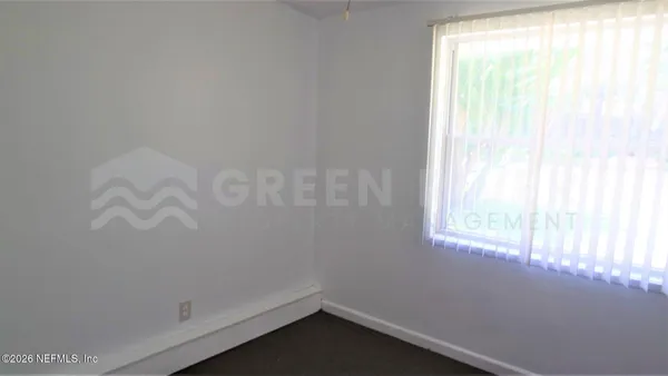 a small space with a window