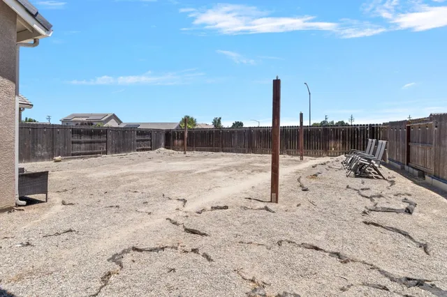 a view of roof covered with snow