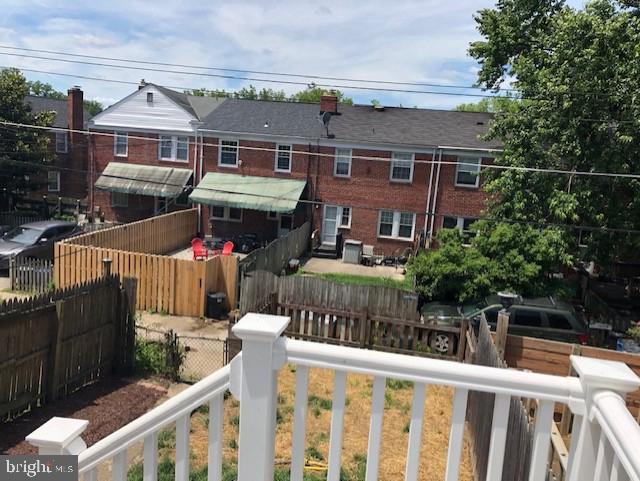 1869 Edgewood Road Towson, MD 21286 - Photo 45 of 53 Looking Down to Tyard-Seeded & Strawed Rear Yard