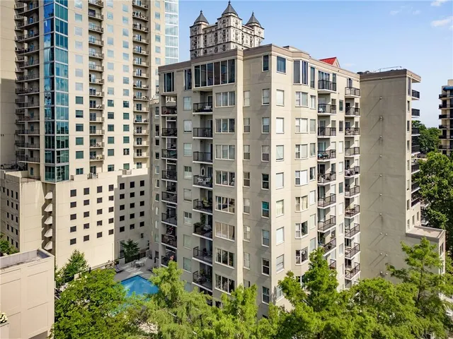 a front view of a building