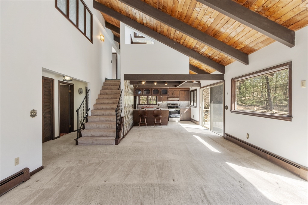 22 Briggs Road Petersham, MA 01366 - Photo 20 of 41 a view of entryway and hall with wooden floor