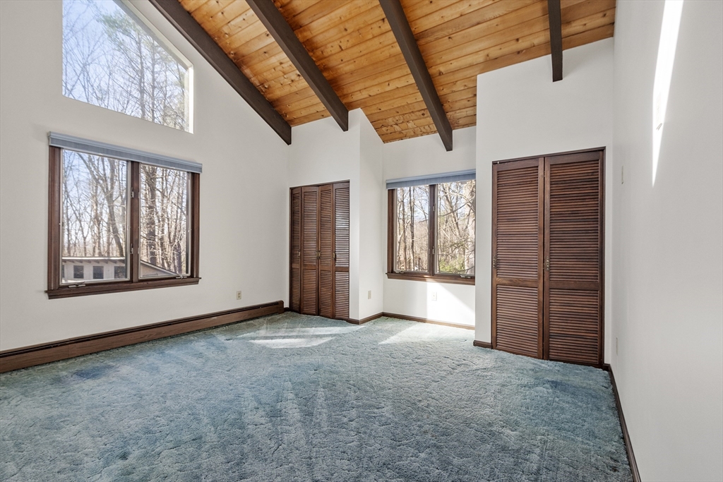 22 Briggs Road Petersham, MA 01366 - Photo 35 of 41 a view of an empty room with a window