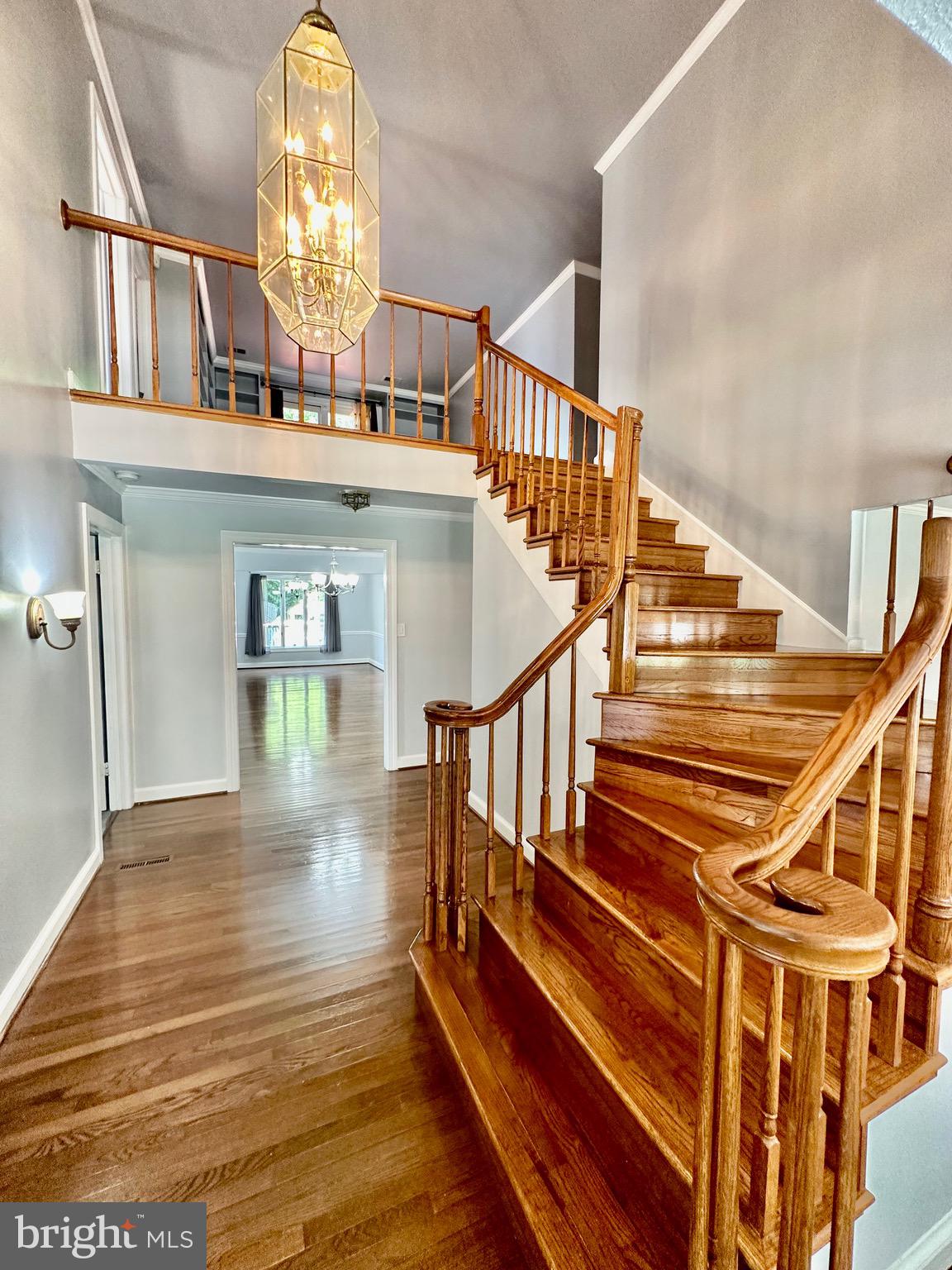 12312 Loch Carron Circle Fort Washington, MD 20744 - Photo 32 of 57 a view of entryway and hall with wooden floor