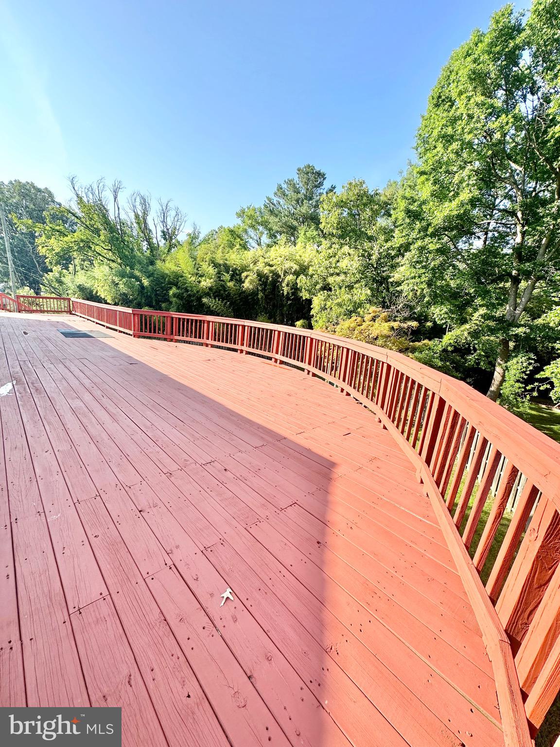 12312 Loch Carron Circle Fort Washington, MD 20744 - Photo 53 of 57 a view of balcony with wooden floor and fence