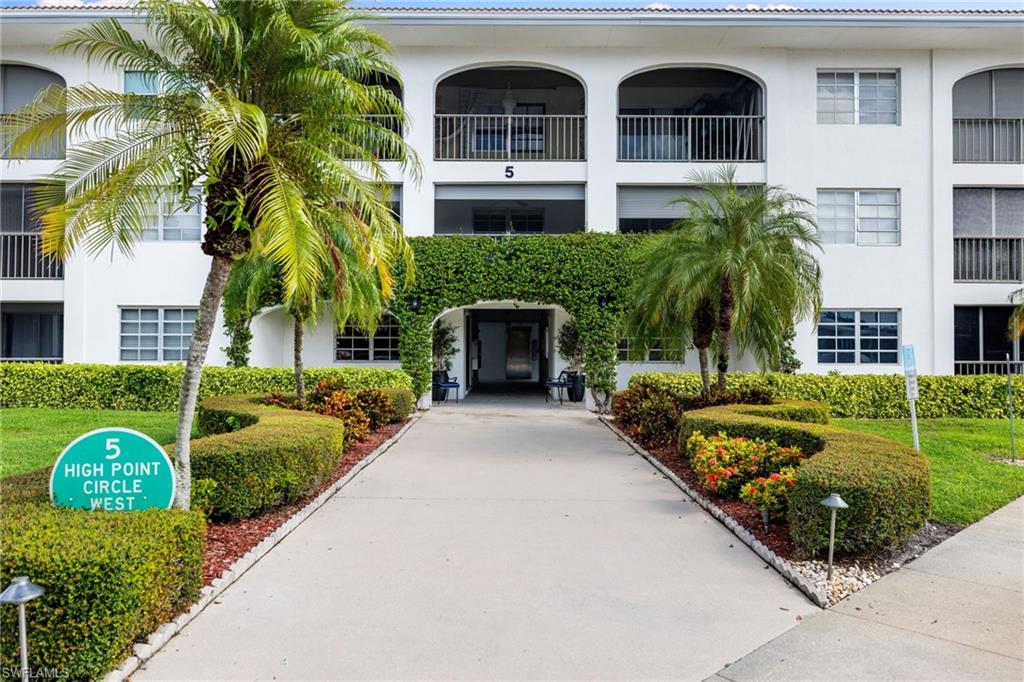 5 High Point Circle West, Unit 307 Naples, FL 34103 - Photo 1 of 31 View of apartment building / complex