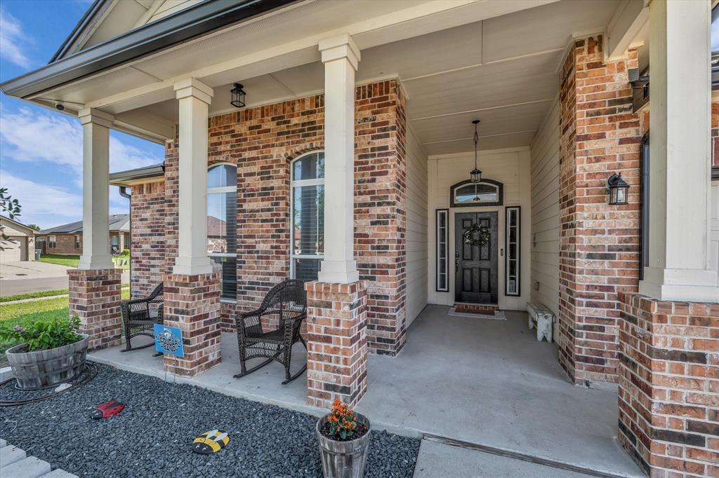 9453 Centennial Drive Waco, TX 76708 - Photo 2 of 37 a view of entryway with patio