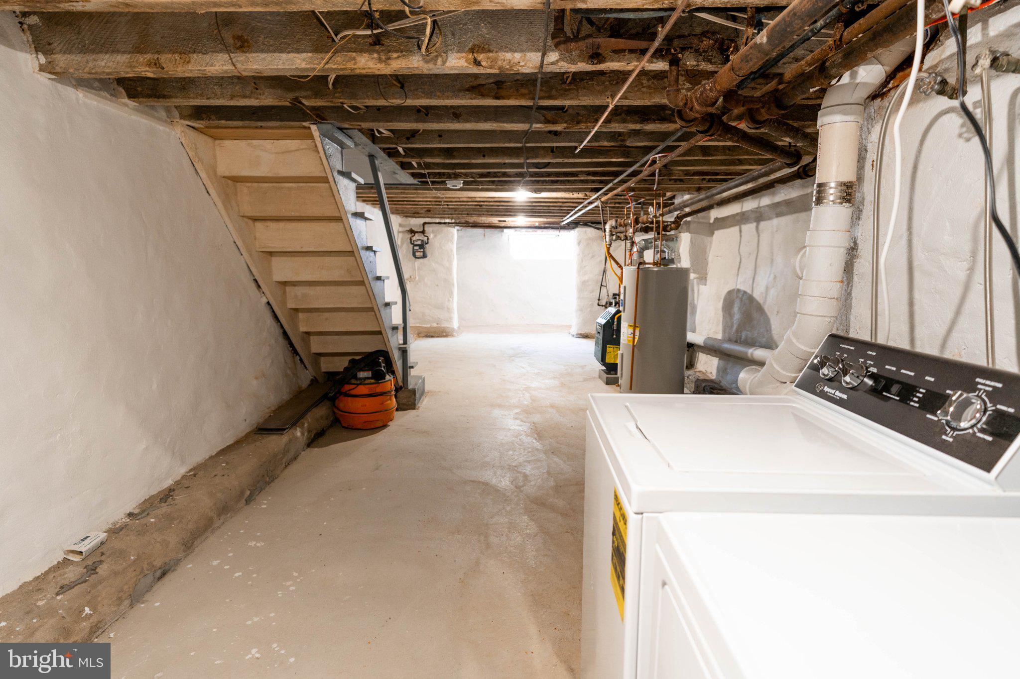 2433 South 3rd Street Philadelphia, PA 19148 - Photo 24 of 25 Spacious unfinished basement retreat.