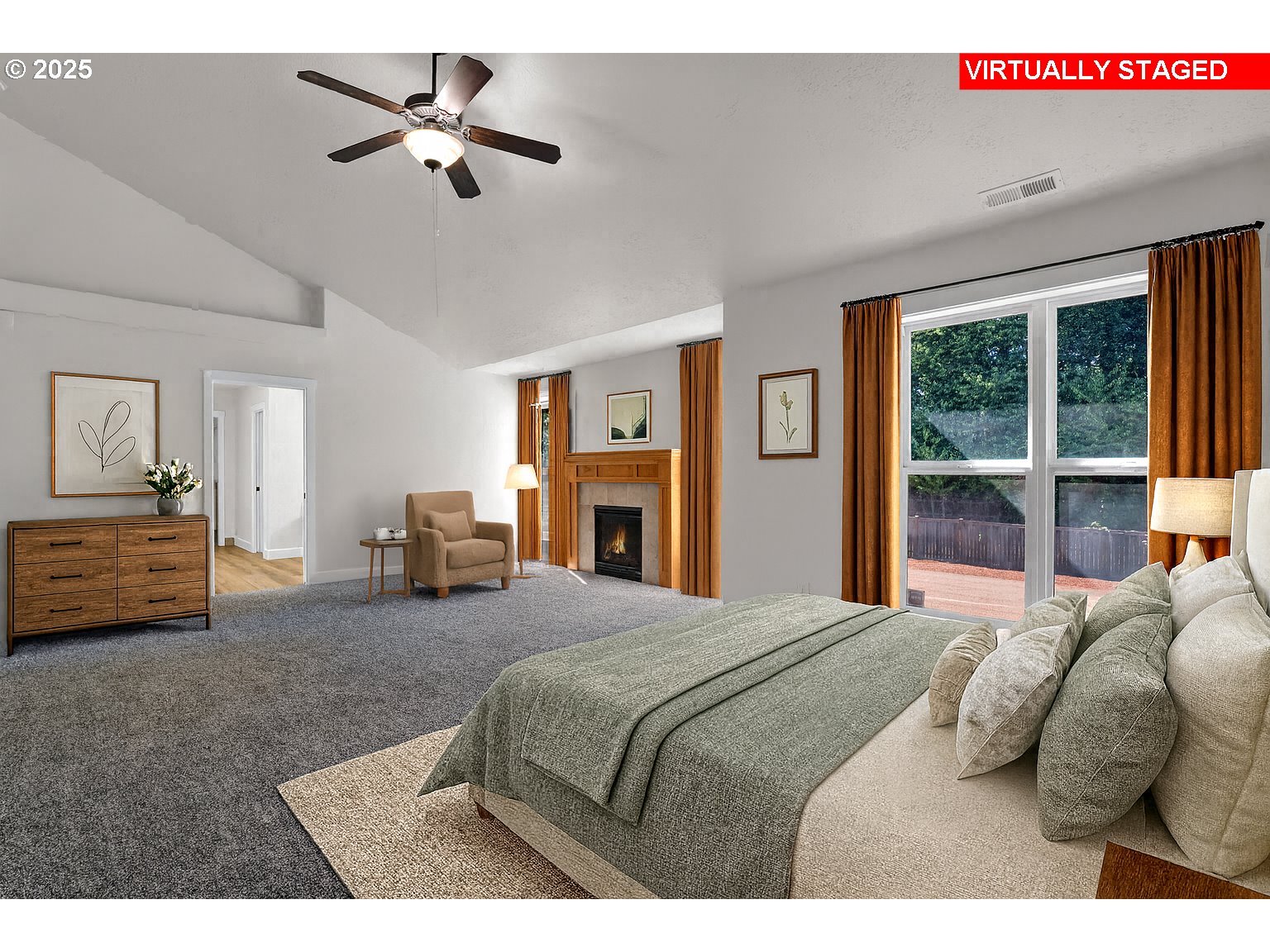 2310 Northwest Gale Street Albany, OR 97321 - Photo 24 of 48 a bedroom with a bed and a large window