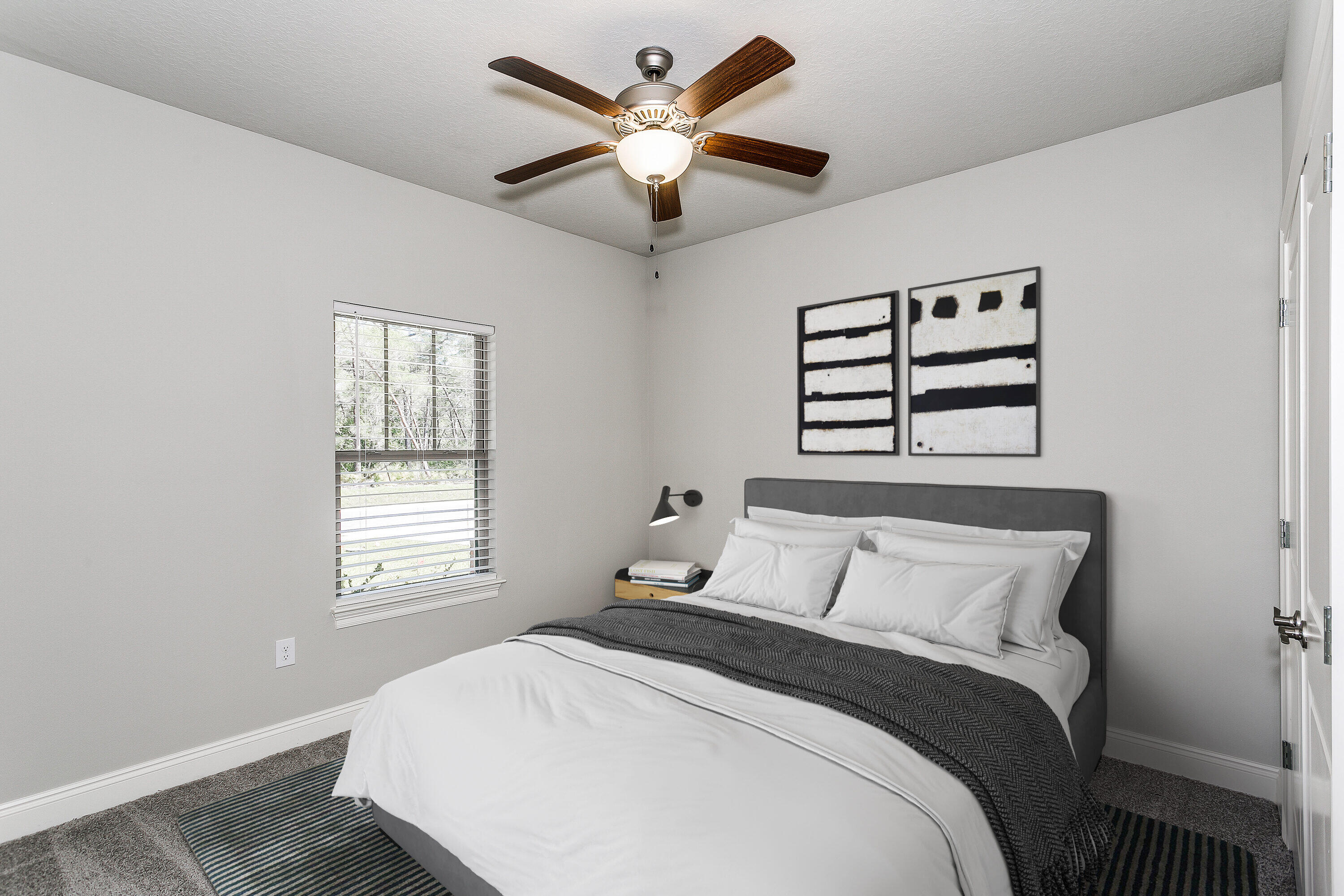 6707 Rocky Shores Road Milton, FL 32583 - Photo 29 of 44 Downstairs Bedroom 2 (Staged)