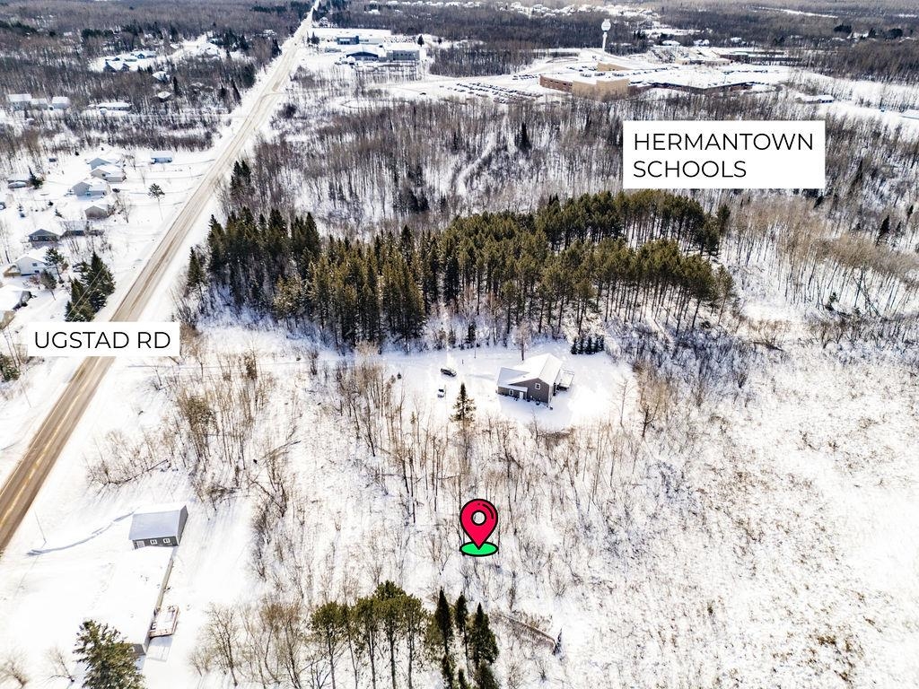 44-xx Ugstad Road Hermantown, MN 55811 - Photo 4 of 8 View of snowy aerial view