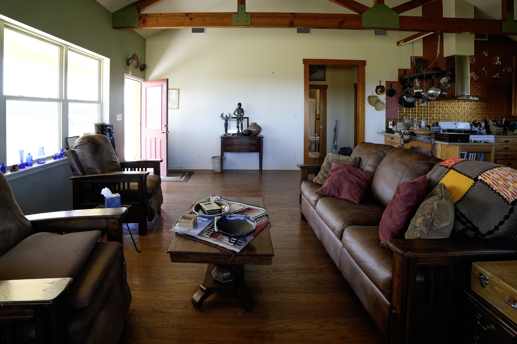 6455 Gebert Road Muldoon, TX 78949 - Photo 3 of 44 a living room with furniture and a window