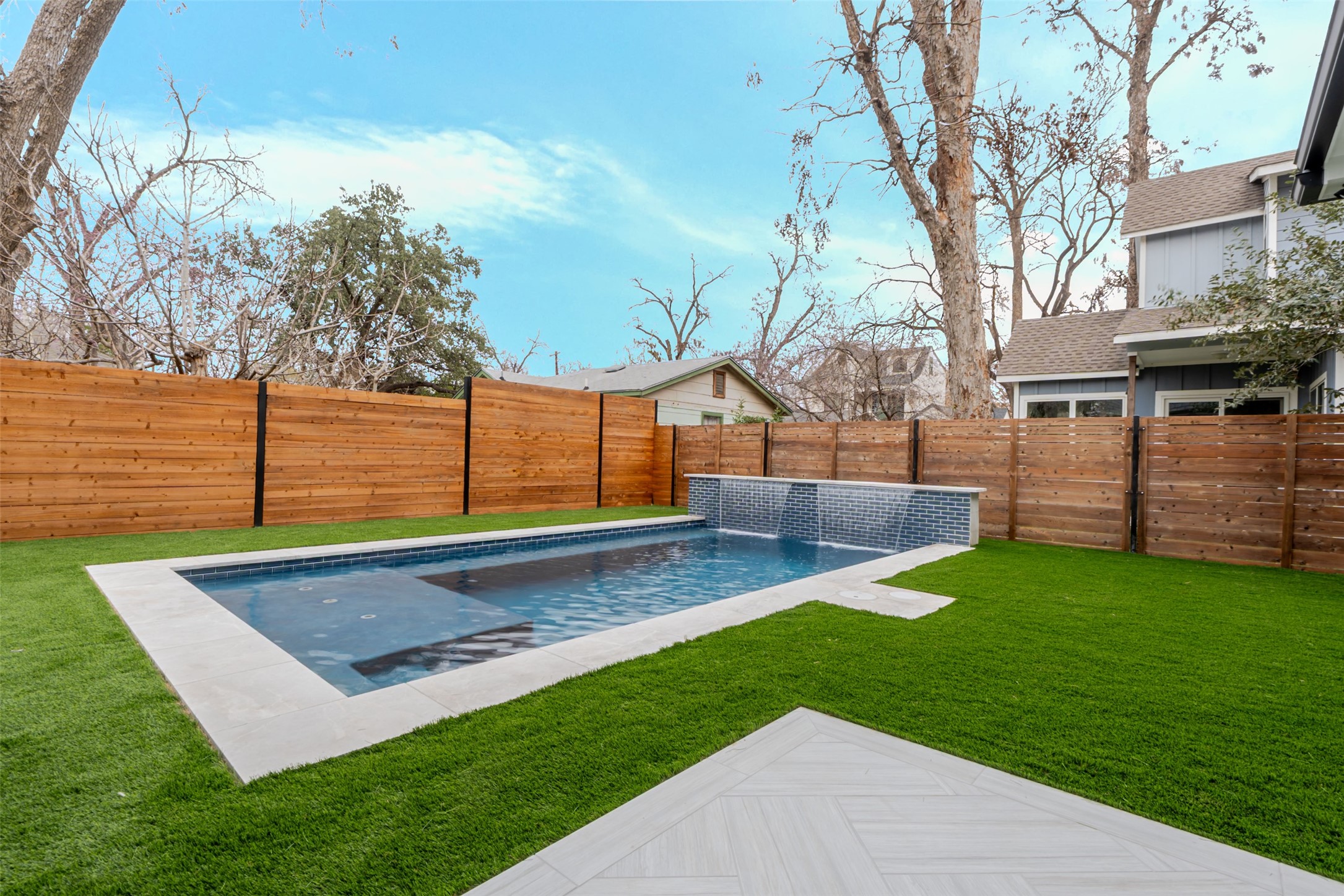 3100 Garwood Street Austin, TX 78702 - Photo 29 of 35 View of pool featuring a fenced backyard and patio surround