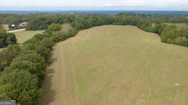 a view of a lake with a mountain in the background