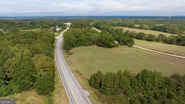 a view of a city from a balcony