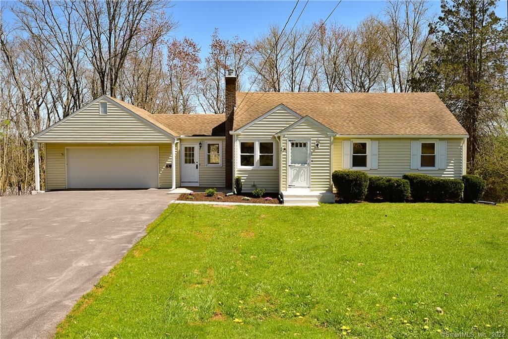 40 Riverview Terrace Suffield, CT 06078 - Photo 1 of 1 a front view of house with yard and green space