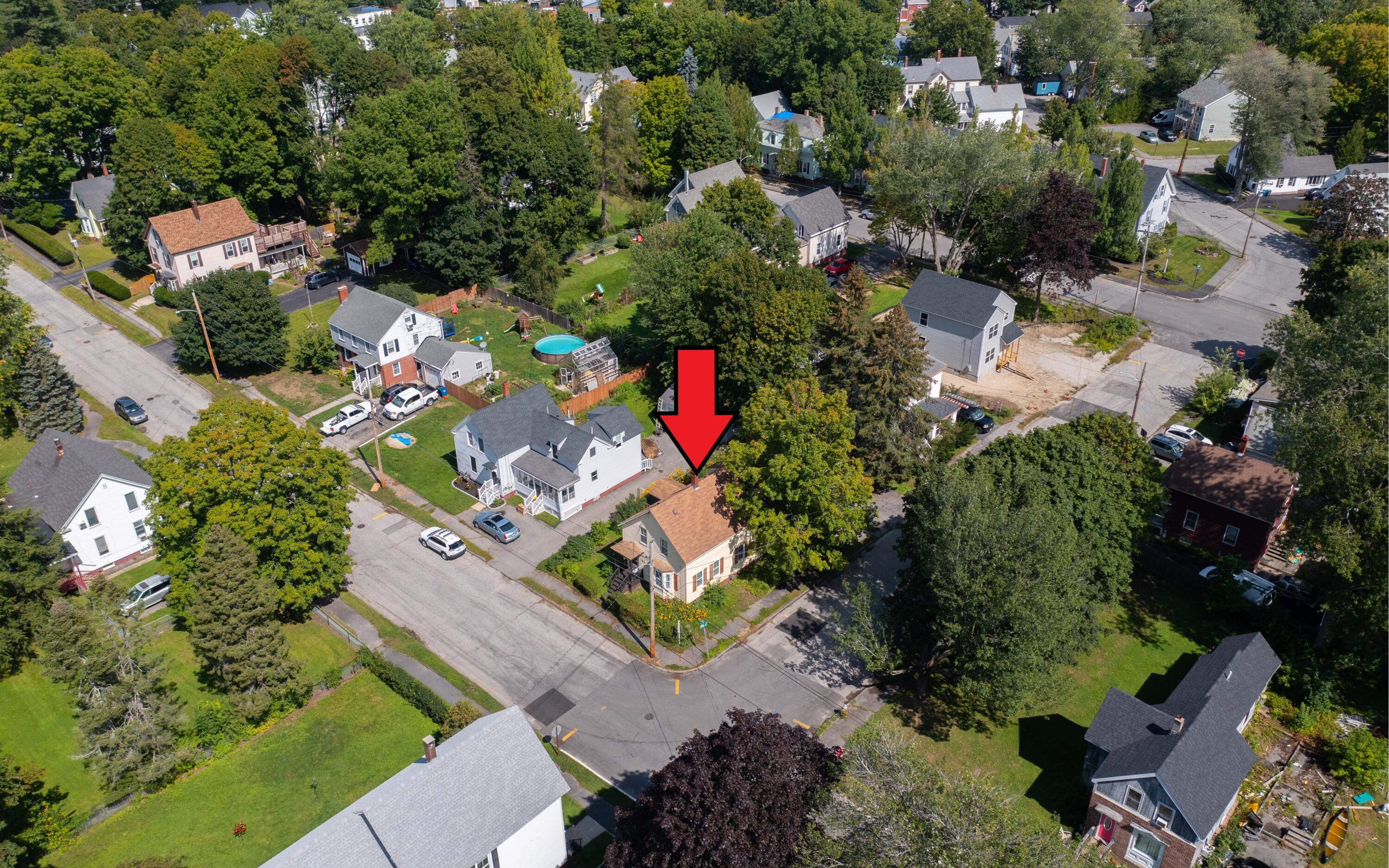110 Haskell Street Westbrook, ME 04092 - Photo 2 of 33 Corner Lot Aerial