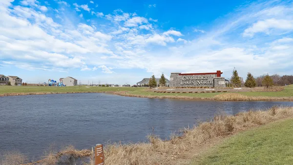 a view of an ocean and city
