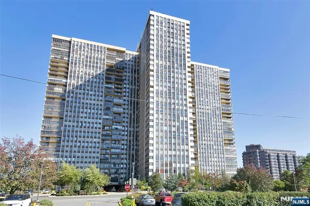 a front view of a building