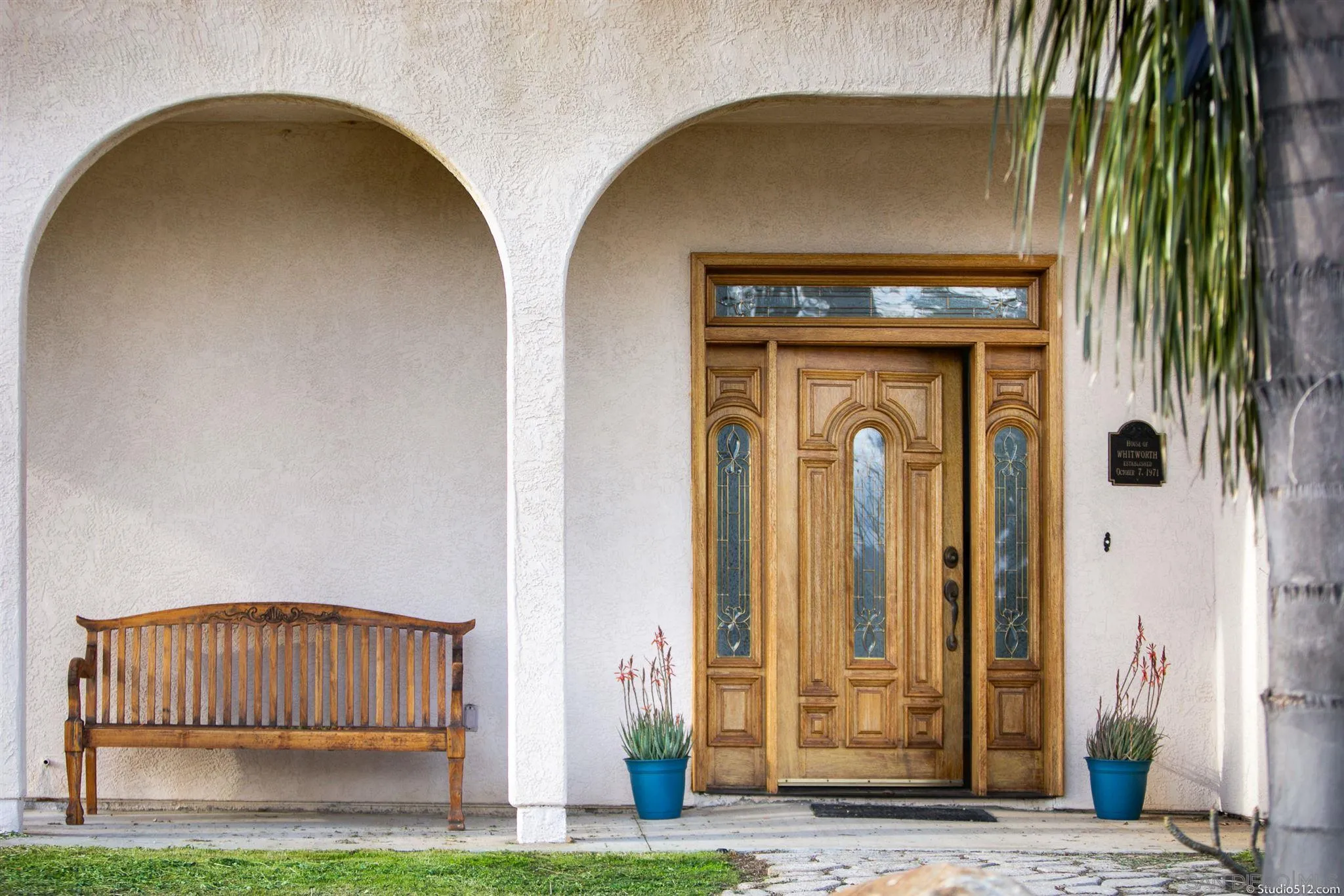 13190 Dermid Road Valley Center, CA 92082 - Photo 4 of 36 a view of entryway with a garden