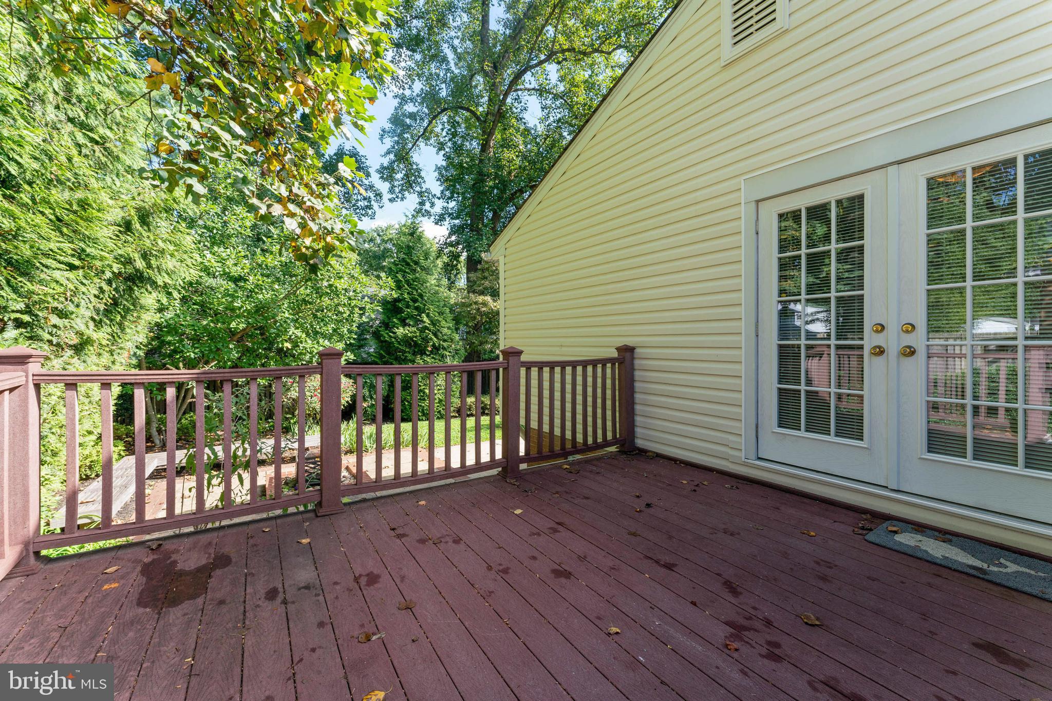 1326 Canyon Road Silver Spring, MD 20904 - Photo 5 of 21 Deck outside of dining room