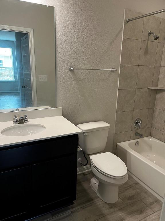 110 Trellis Boulevard Leander, TX 78641 - Photo 5 of 8 a bathroom with a sink a toilet and shower