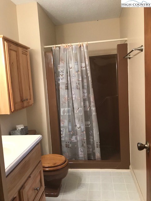 1307 Ben Miller Road Deep Gap, NC 28618 - Photo 17 of 26 a bathroom with a sink and a mirror