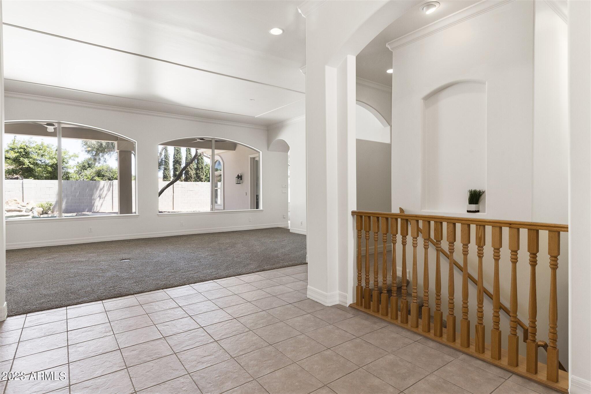 155 North Riata Street Gilbert, AZ 85234 - Photo 5 of 63 View from Foyer