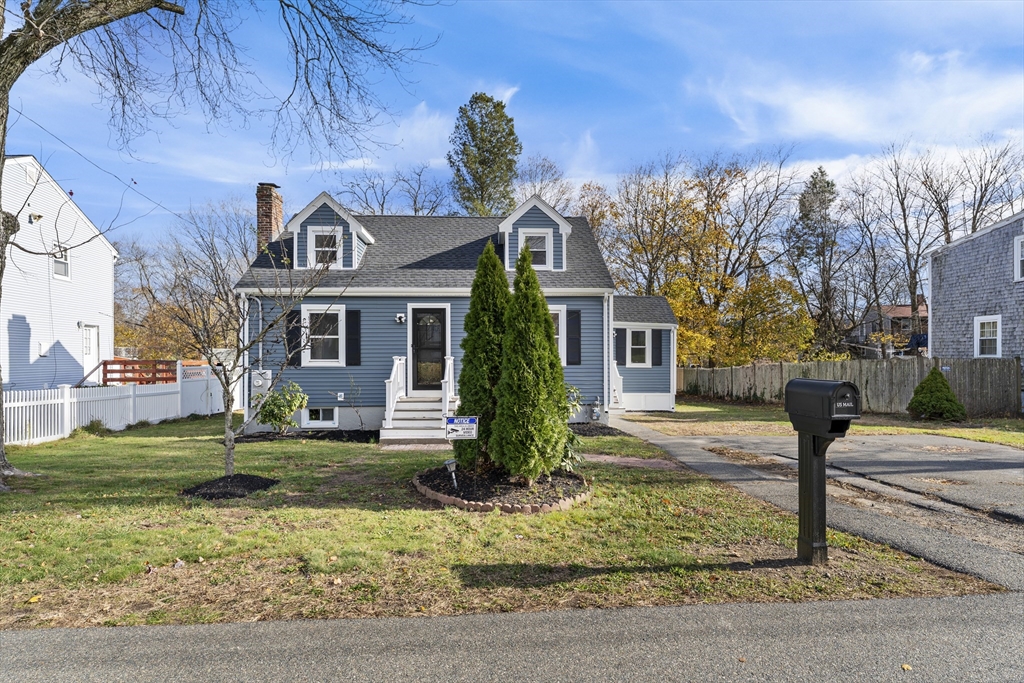 7 Webster Street Randolph, MA 02368 - Photo 32 of 32 a front view of a house with a yard