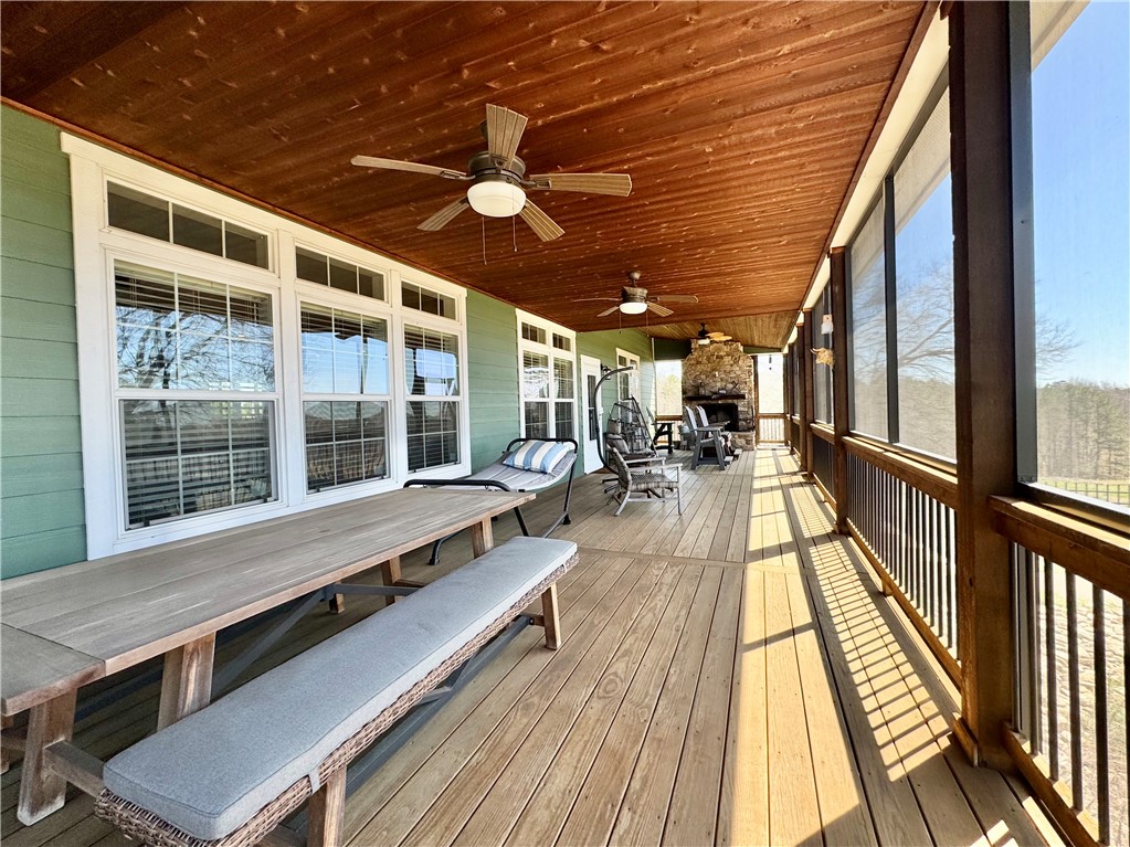 212 Holland Ford Road Pelzer, SC 29669 - Photo 11 of 46 Screened Porch