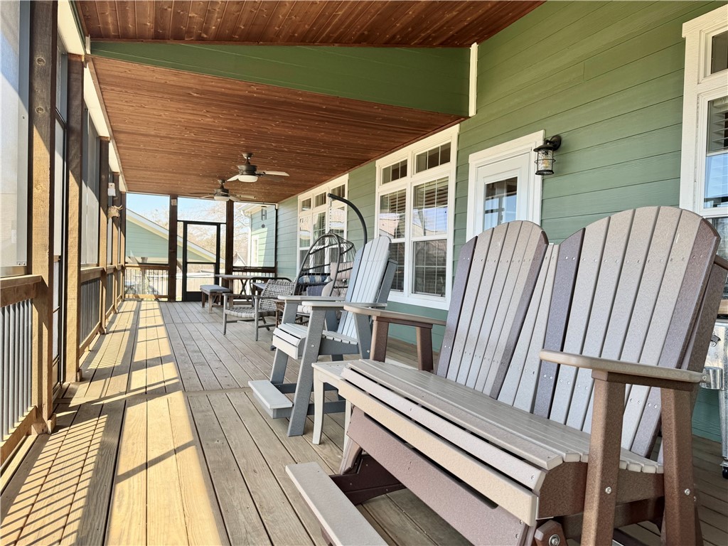 212 Holland Ford Road Pelzer, SC 29669 - Photo 13 of 46 Screened Porch