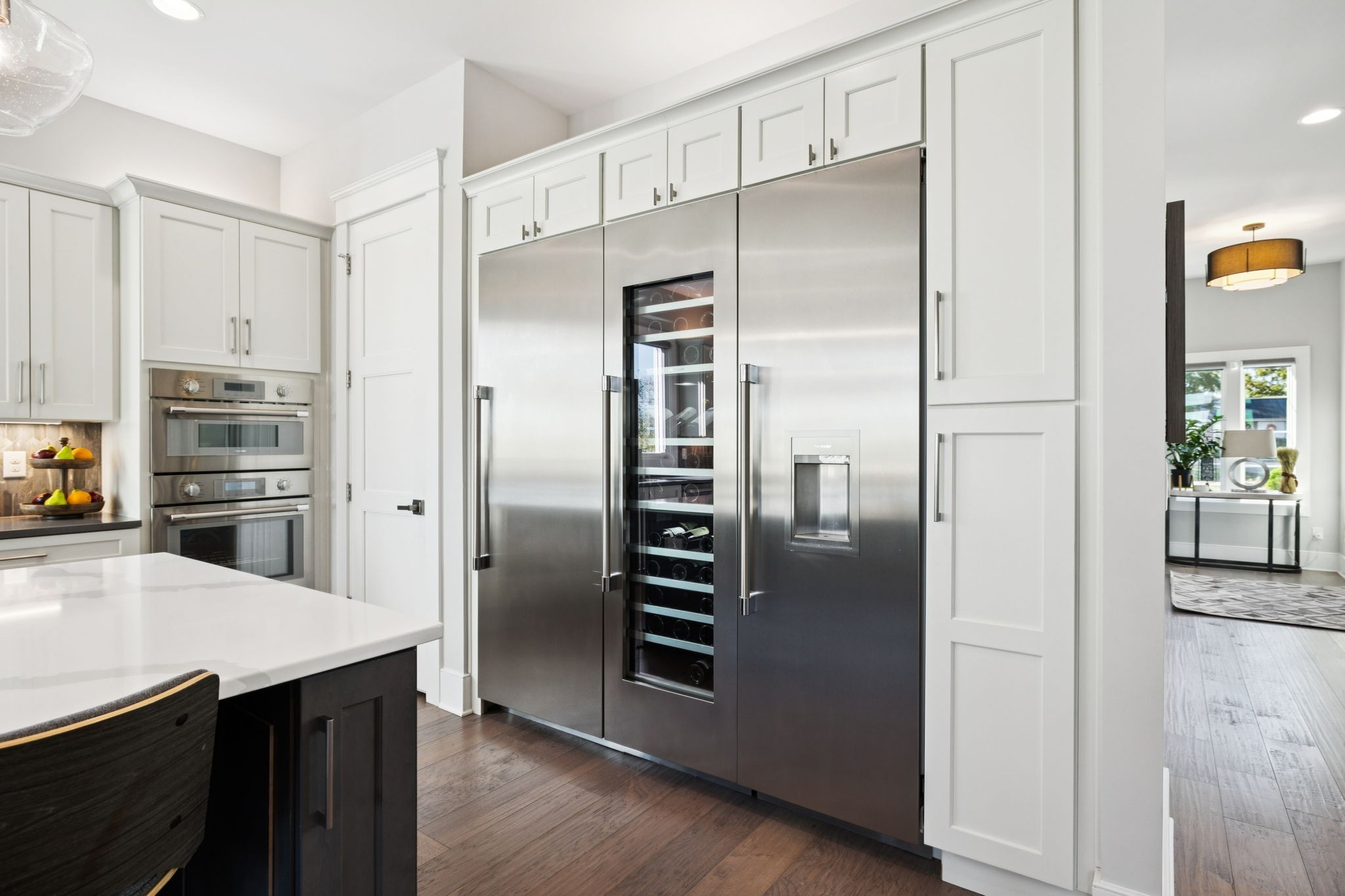 809 Burton Point Road Mount Juliet, TN 37122 - Photo 13 of 75 a kitchen with stainless steel appliances cabinets and wooden floor