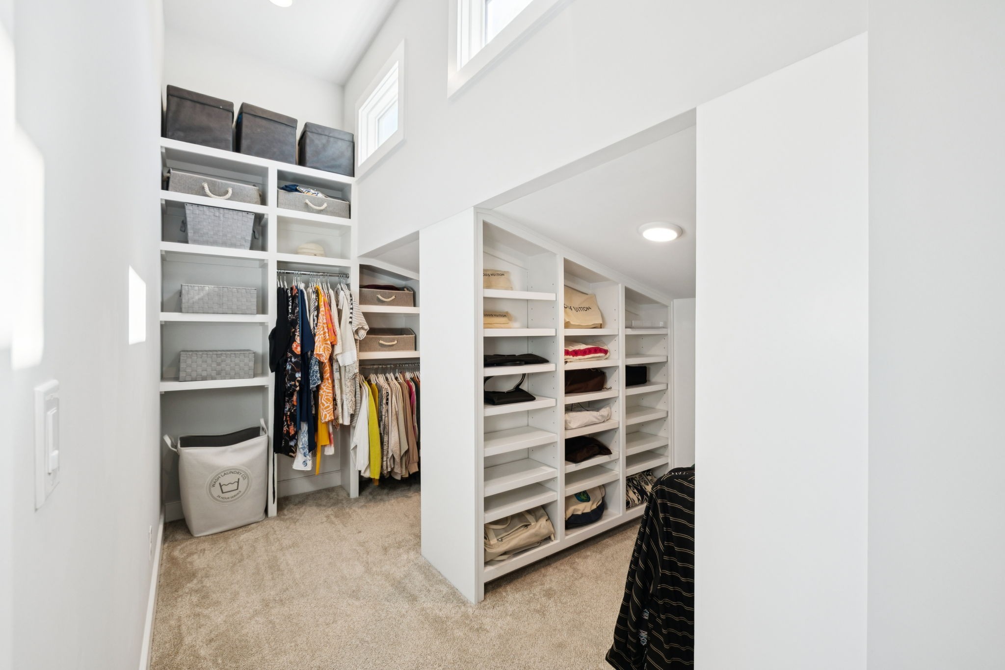 809 Burton Point Road Mount Juliet, TN 37122 - Photo 42 of 75 a view of walk in closet with empty racks