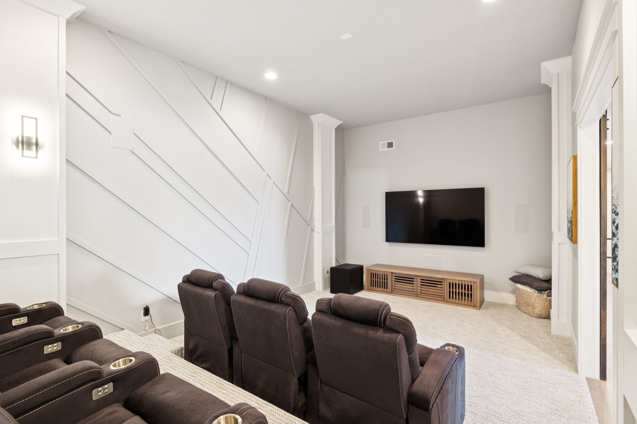 809 Burton Point Road Mount Juliet, TN 37122 - Photo 57 of 75 a living room with furniture and a flat screen tv
