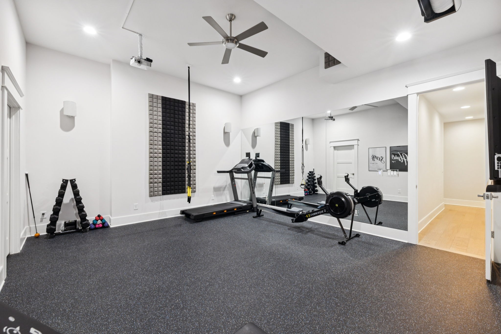 809 Burton Point Road Mount Juliet, TN 37122 - Photo 58 of 75 a view of a room with gym equipment