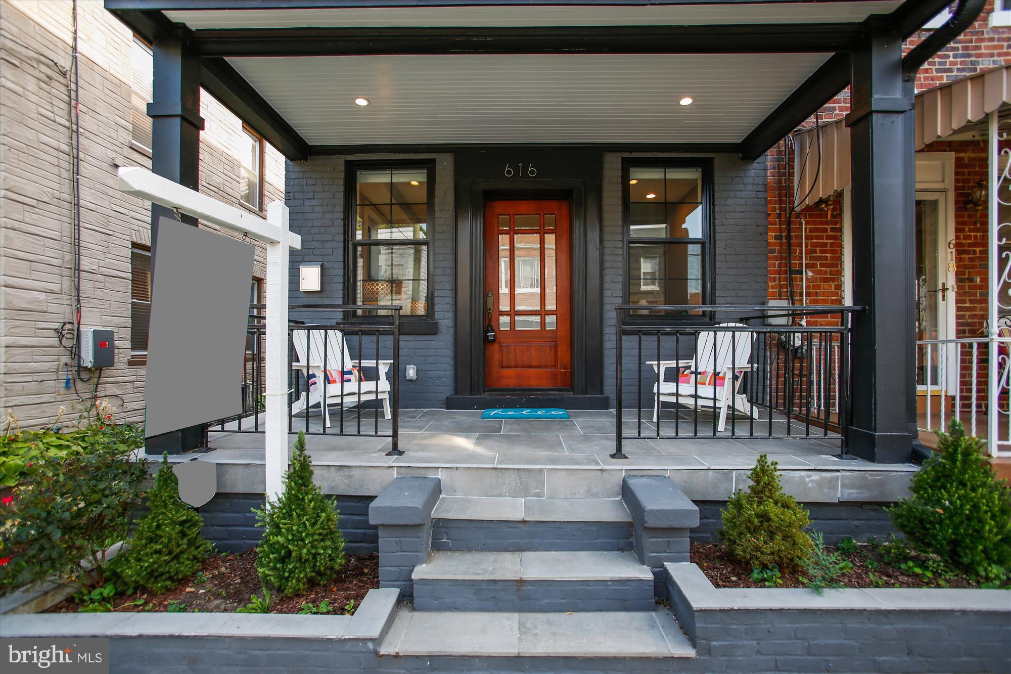 616 Roxboro Place Northwest Washington, DC 20011 - Photo 2 of 45 Lovely Front Porch