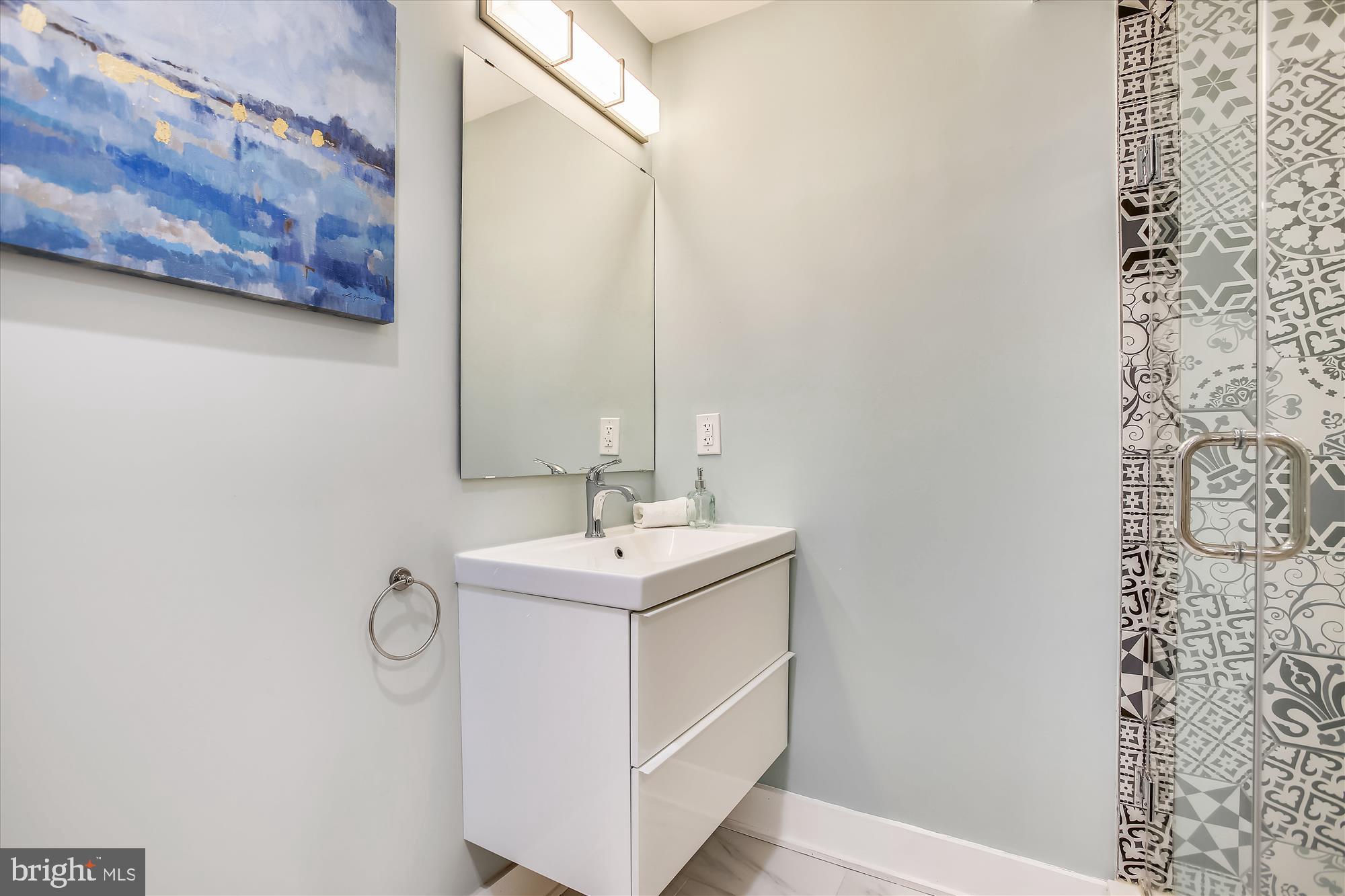 616 Roxboro Place Northwest Washington, DC 20011 - Photo 33 of 45 Lower Level Full Bath #3