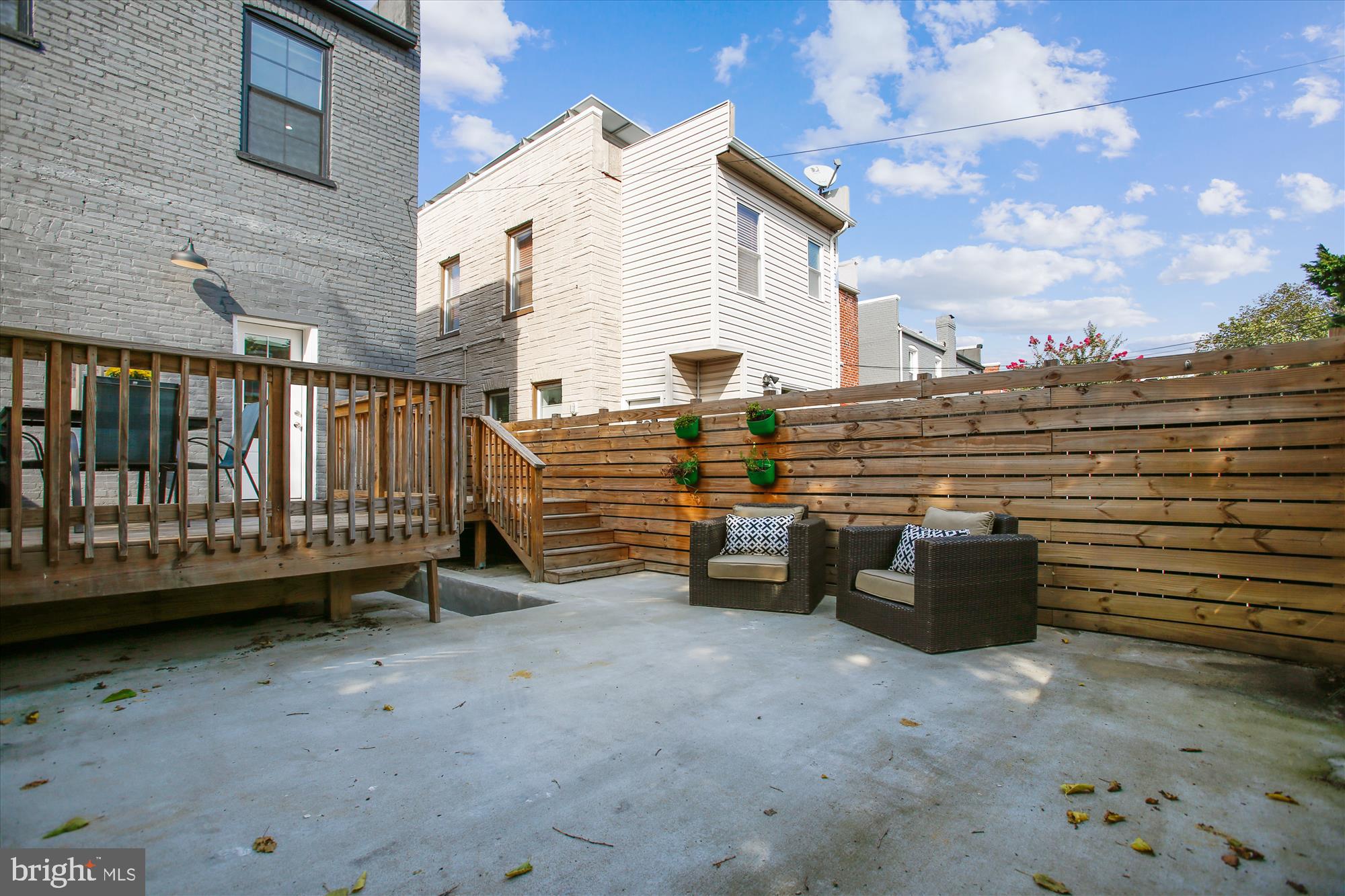 616 Roxboro Place Northwest Washington, DC 20011 - Photo 39 of 45 Parking and Patio Space