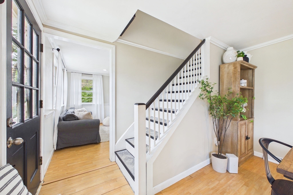 13 Albatross Avenue Wareham, MA 02538 - Photo 12 of 25 a view of entryway and hall with wooden floor