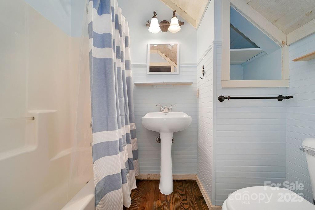 418 Sandy Lane Brevard, NC 28712 - Photo 36 of 45 a bathroom with a sink toilet