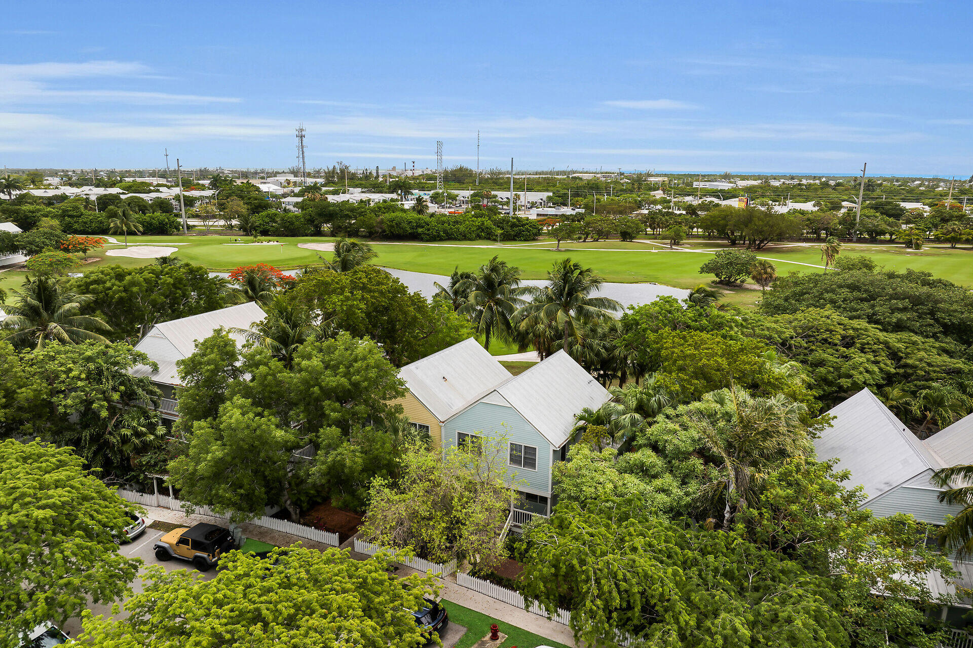 60 Golf Club Drive Key West, FL 33040 - Photo 41 of 42 a view of a town with residential houses with outdoor space and trees