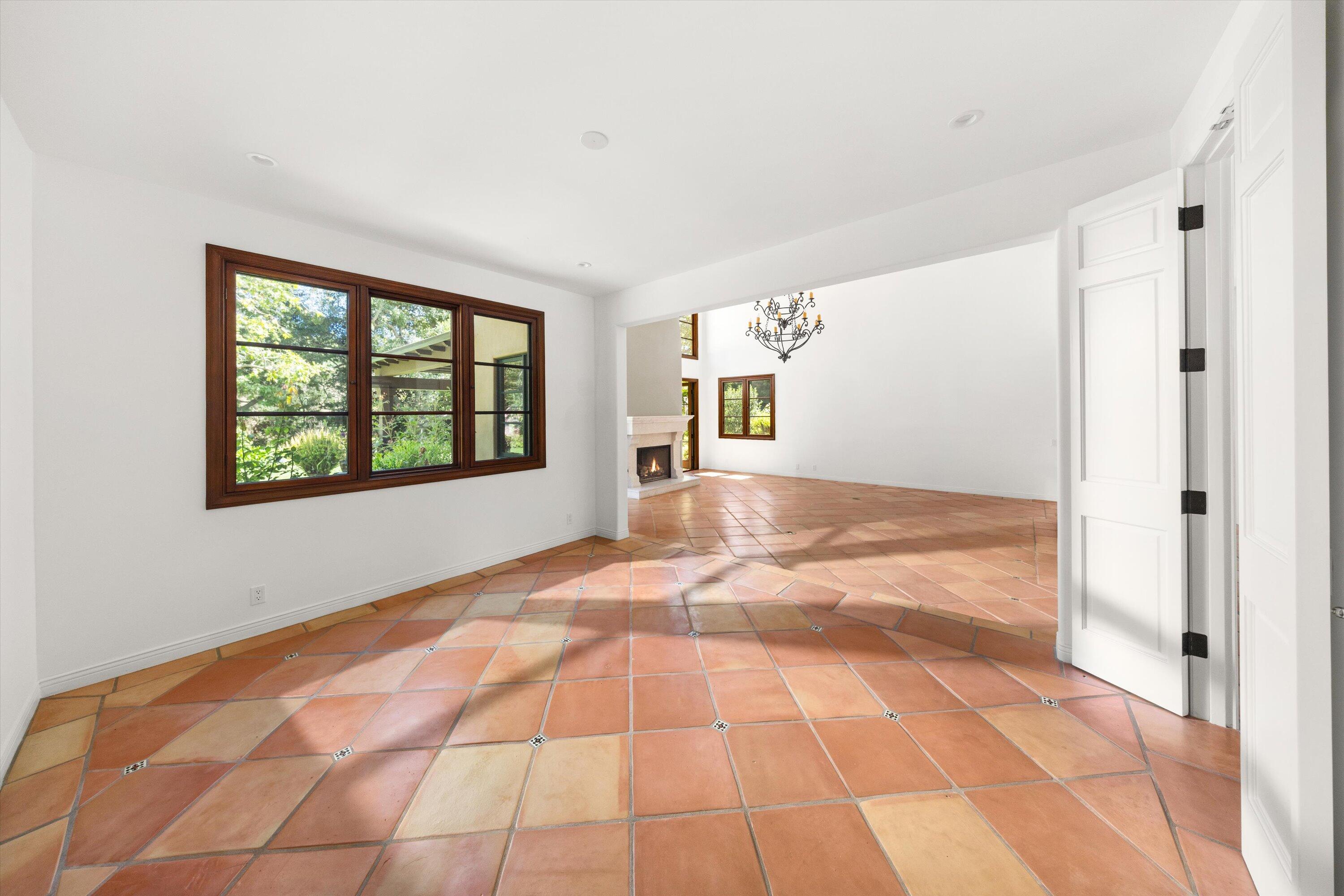 342 Sheffield Drive Montecito, CA 93108 - Photo 11 of 46 a view of an empty room with a window