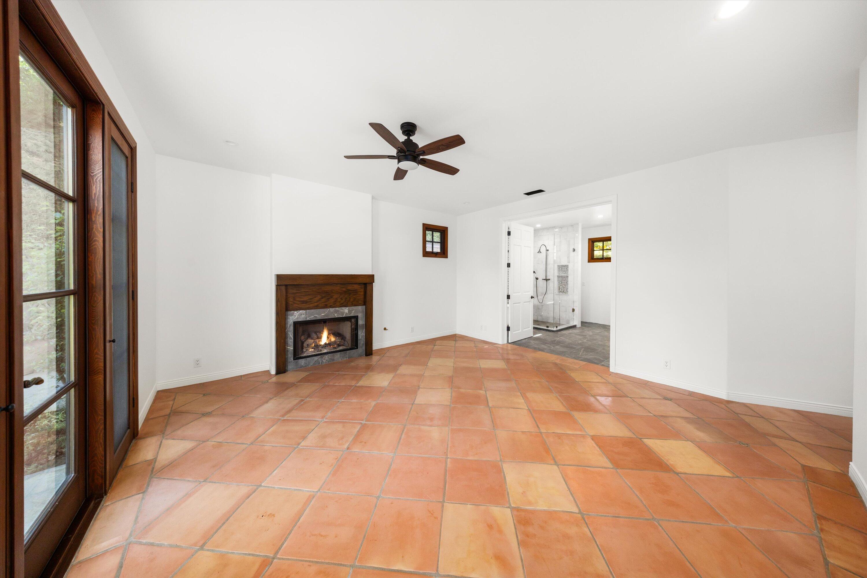 342 Sheffield Drive Montecito, CA 93108 - Photo 20 of 46 a view of a livingroom with a fireplace