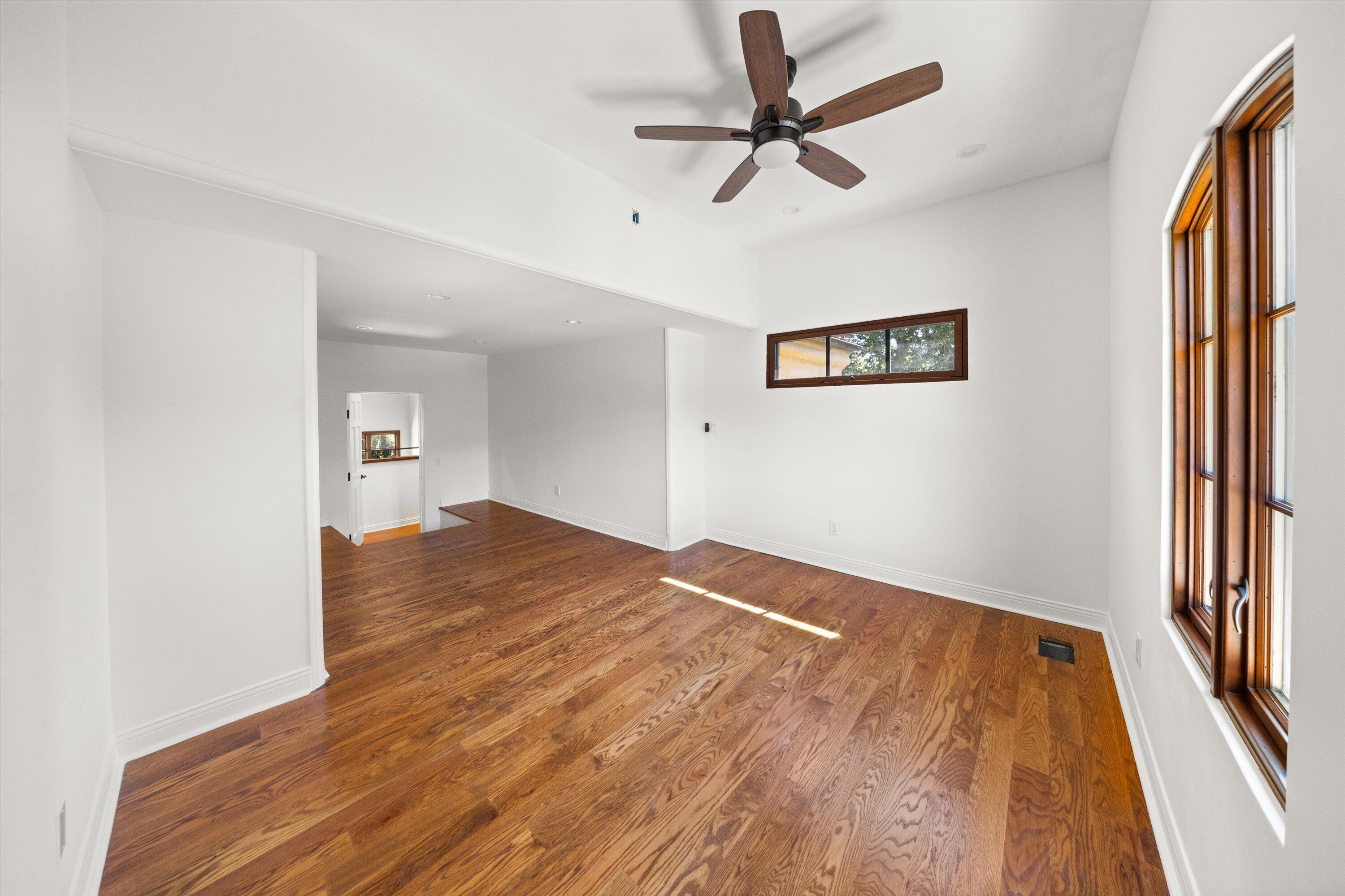 342 Sheffield Drive Montecito, CA 93108 - Photo 25 of 46 a view of empty room with wooden floor
