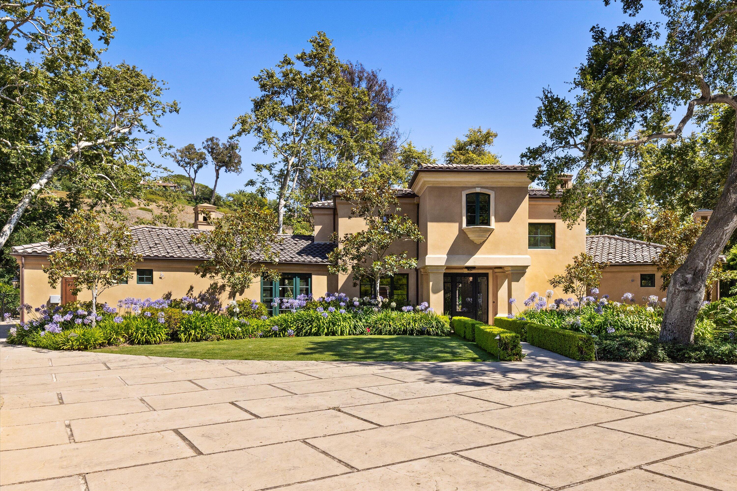 342 Sheffield Drive Montecito, CA 93108 - Photo 3 of 46 a front view of multiple houses with yard