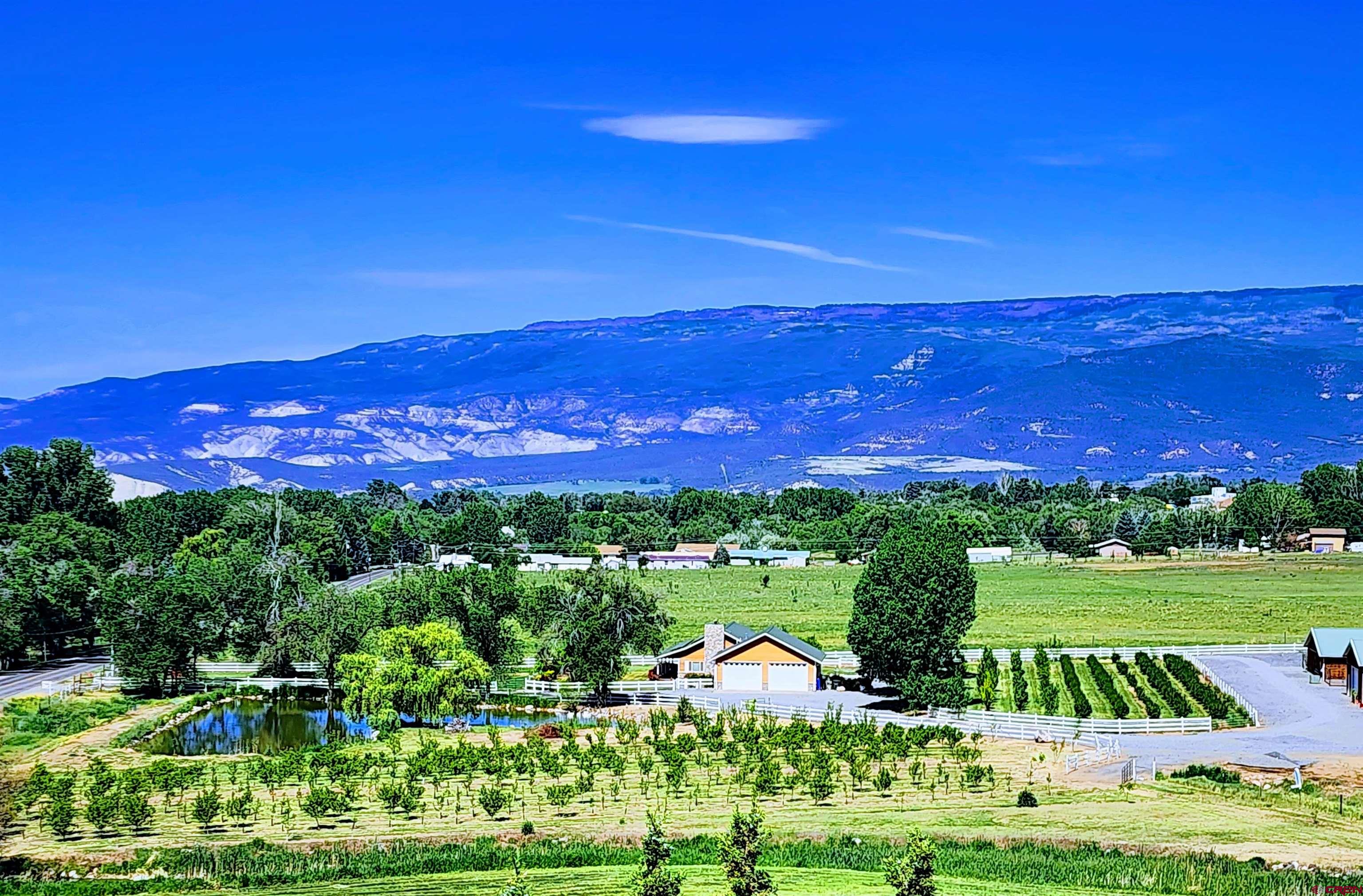 a view of a city with sunset view